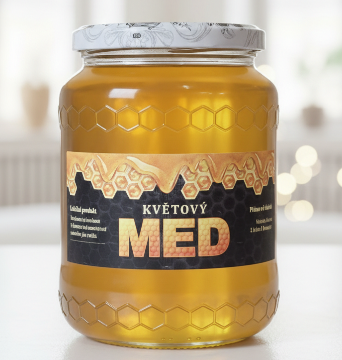 Med - smíšený akátový, lipový (1kg)